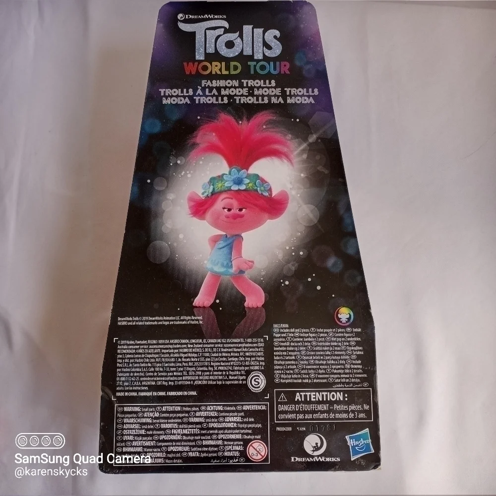 TROLLS World Tour Styling Poppy NIP